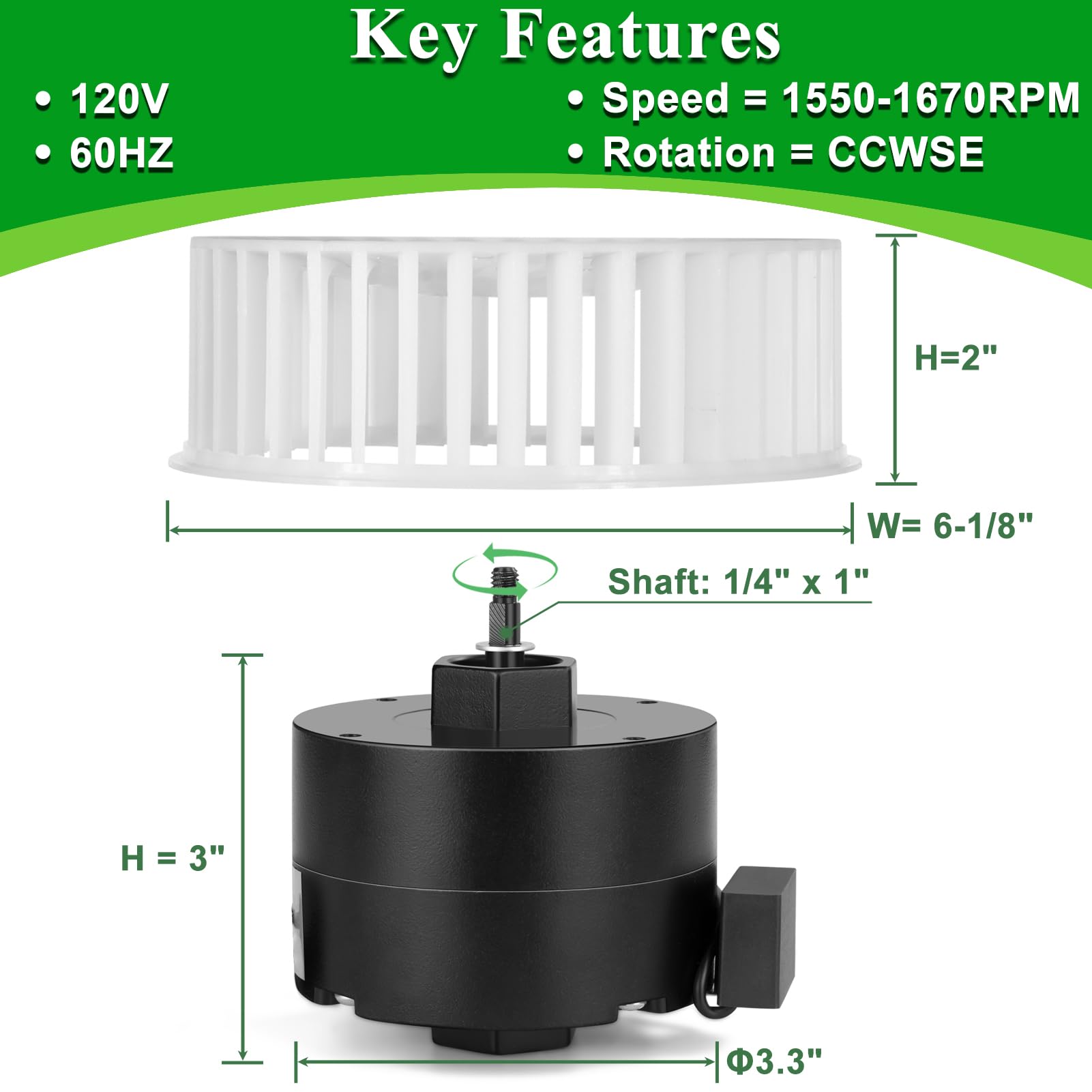えぬのん Holdia Bathroom Vent Fan Motor JA2C0208-1 23405SER S23405SER